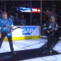 Metallica performs national anthem at the Stanley Cup Final