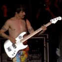 Anthony Kiedis strapped on a bass during Red Hot Chili Peppers’ Pinkpop Festival set