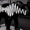 Arctic Monkeys reveal ‘AM’-themed elephant sculpture for charity